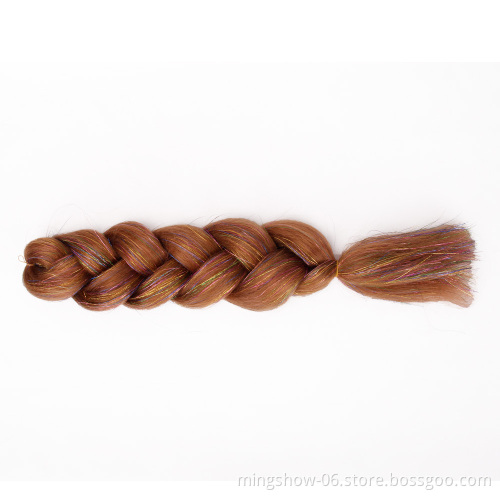 Colorful braiding hair wholesale and jumbo synthetic synthetic hair  For African Crochet braided wigs hair